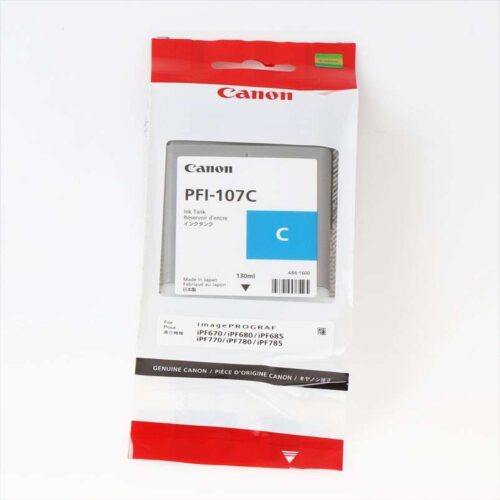 Canon PFI-107 Cyan original tinta