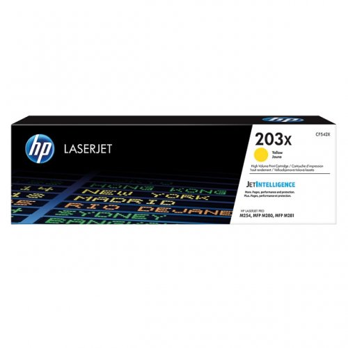 HP CF542X / 203X Yellow original toner