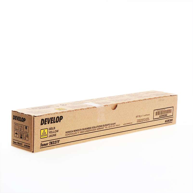 Develop TN-321Y (A33K2D0) Yellow original toner