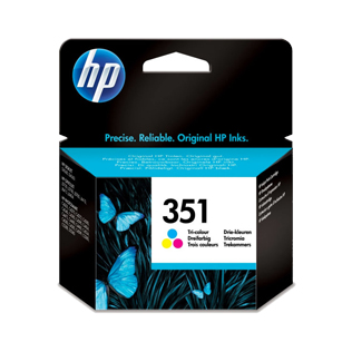 HP 351 (CB337EE) Tricolor original tinta