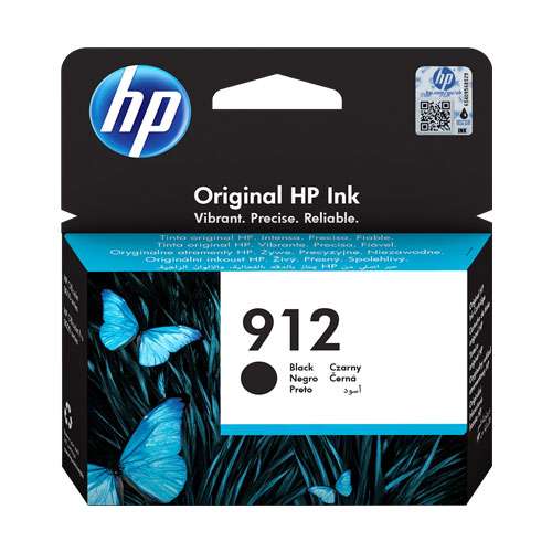 HP 912 (3YL80AE) Black original tinta