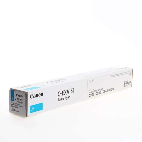 Canon C-EXV51 Cyan original toner