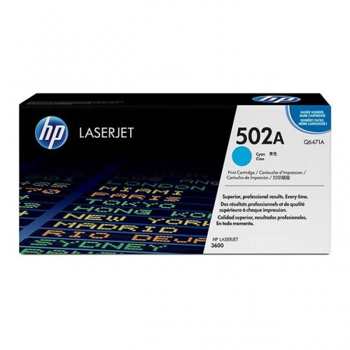 HP Q6471A / 502A Cyan original toner
