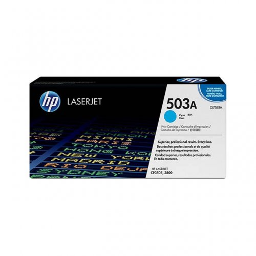 HP Q7581A / 503A Cyan original toner