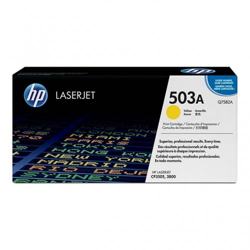 HP Q7582A / 503A Yellow original toner