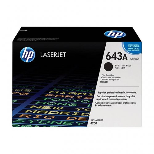 HP Q5950A / 643A Black original toner