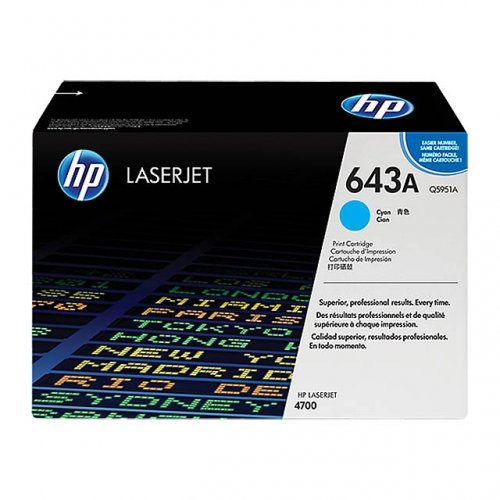 HP Q5951A / 643A Cyan original toner