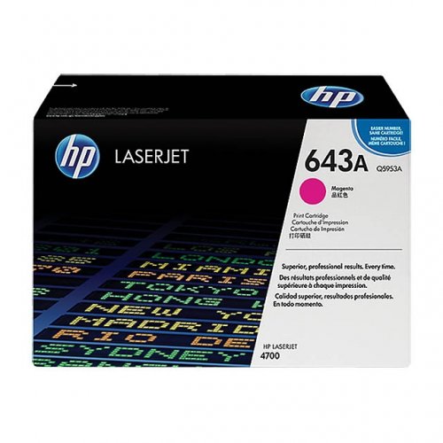 HP Q5953A / 643A Magenta original toner