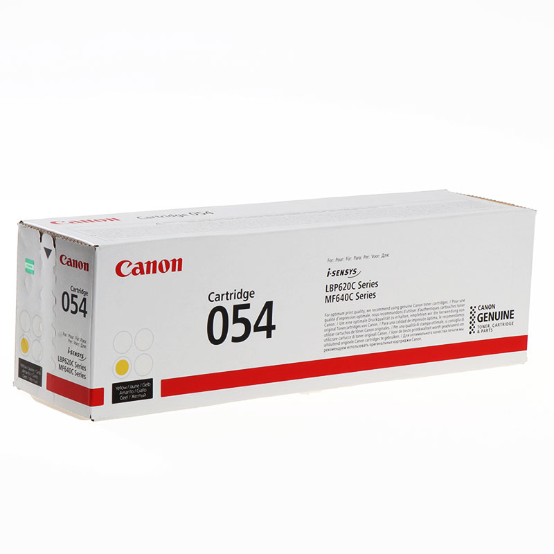 Canon CRG-054 Yellow original toner