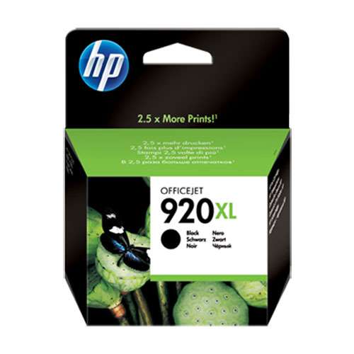 HP 920XL (CD975AE) Black original tinta