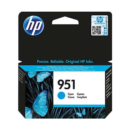 HP 951 (CN050AE) Cyan original tinta