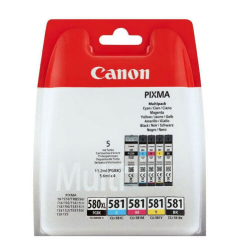 Canon PGI-580 + CL-581 BCMY multipack original tinte