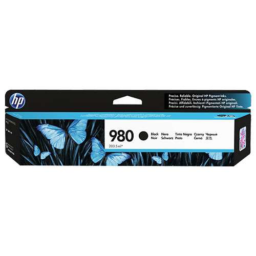 HP 980 (D8J10A) Black original tinta