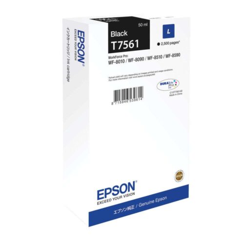 Epson T7561 (C13T756140) Black original tinta