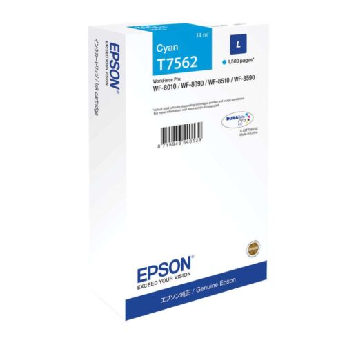 Epson T7562 (C13T756240) Cyan original tinta