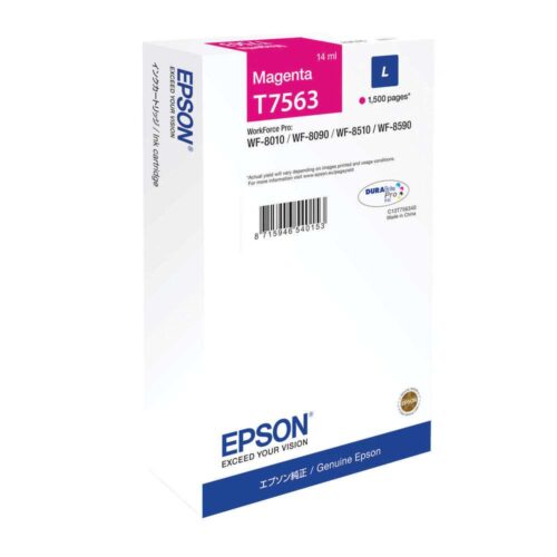 Epson T7563 (C13T756340) Magenta original tinta
