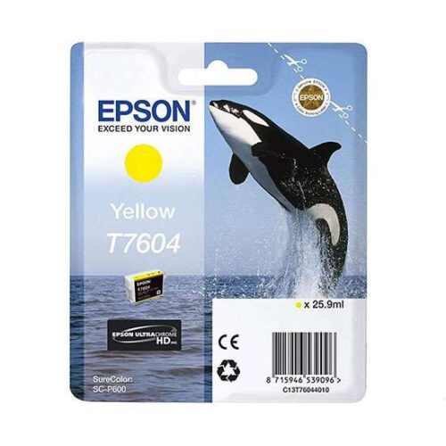 Epson T7604 Yellow original tinta