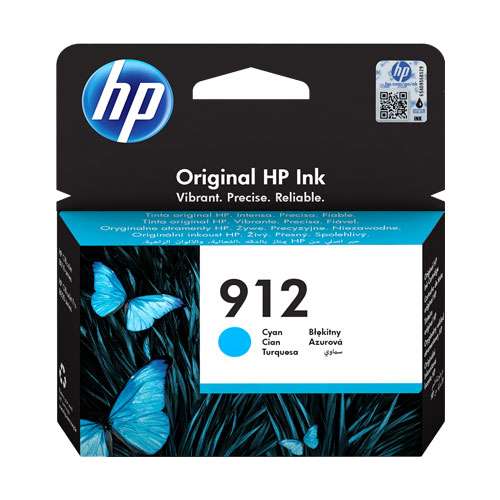 HP 912 (3YL77AE) Cyan original tinta
