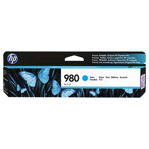 HP 980 (D8J07A) Cyan original tinta