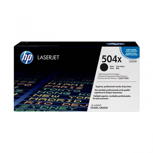 HP CE250X / 504X Black original toner