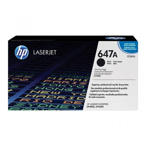 HP CE260A / 647A Black original toner