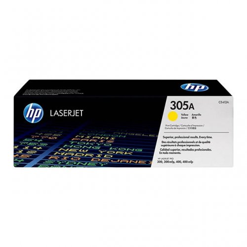 HP CE412A / 305A Yellow original toner