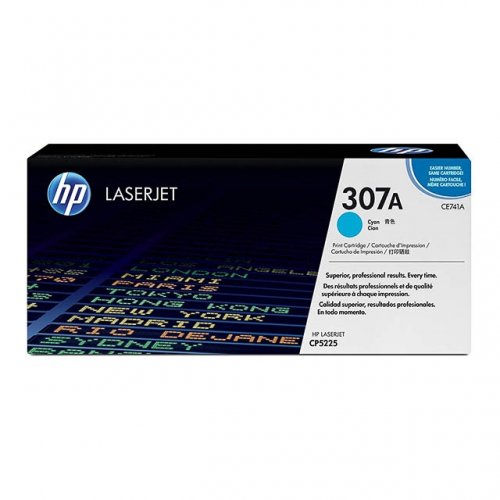 HP CE741A / 307A Cyan original toner