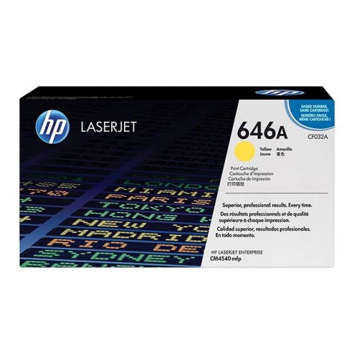 HP CF032A / 646A Yellow original toner