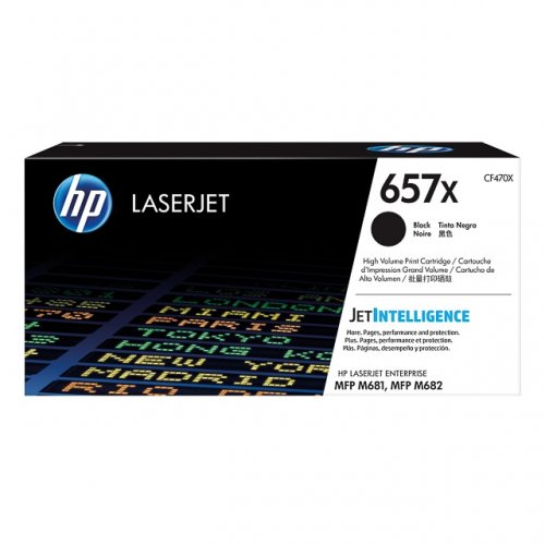 HP CF470X / 657X Black original toner
