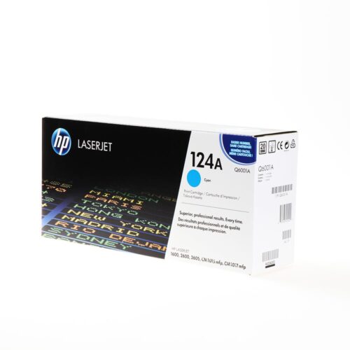HP Q6001A / 124A Cyan original toner