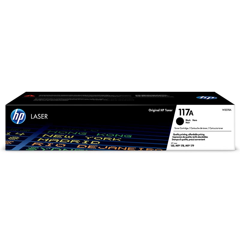 HP W2070A / 117A Black original toner