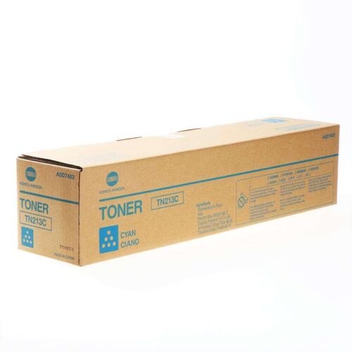Konica Minolta TN-213C (A0D7452) Cyan original toner