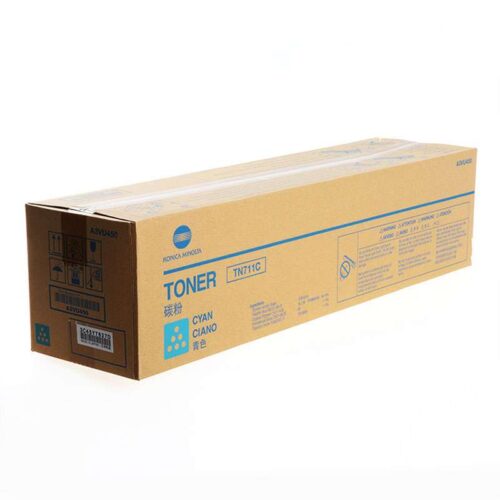 Konica Minolta TN-711C (A3VU450) Cyan original toner