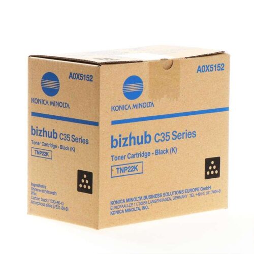 Konica Minolta TNP-22K (A0X5152) Black original toner