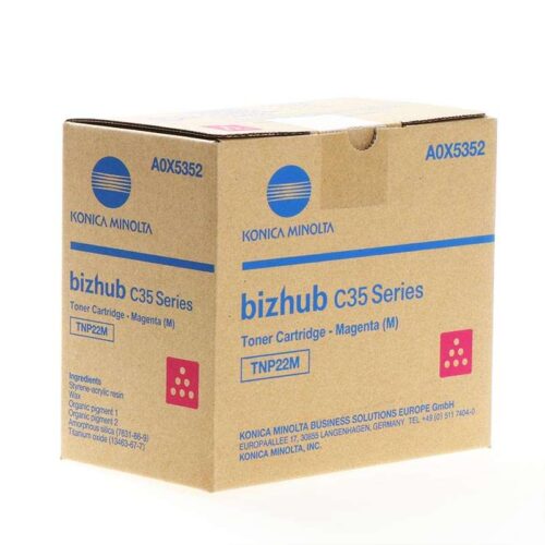Konica Minolta TNP-22M (A0X5352) Magenta original toner