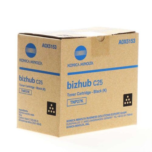 Konica Minolta TNP-27K (A0X5153) Black original toner