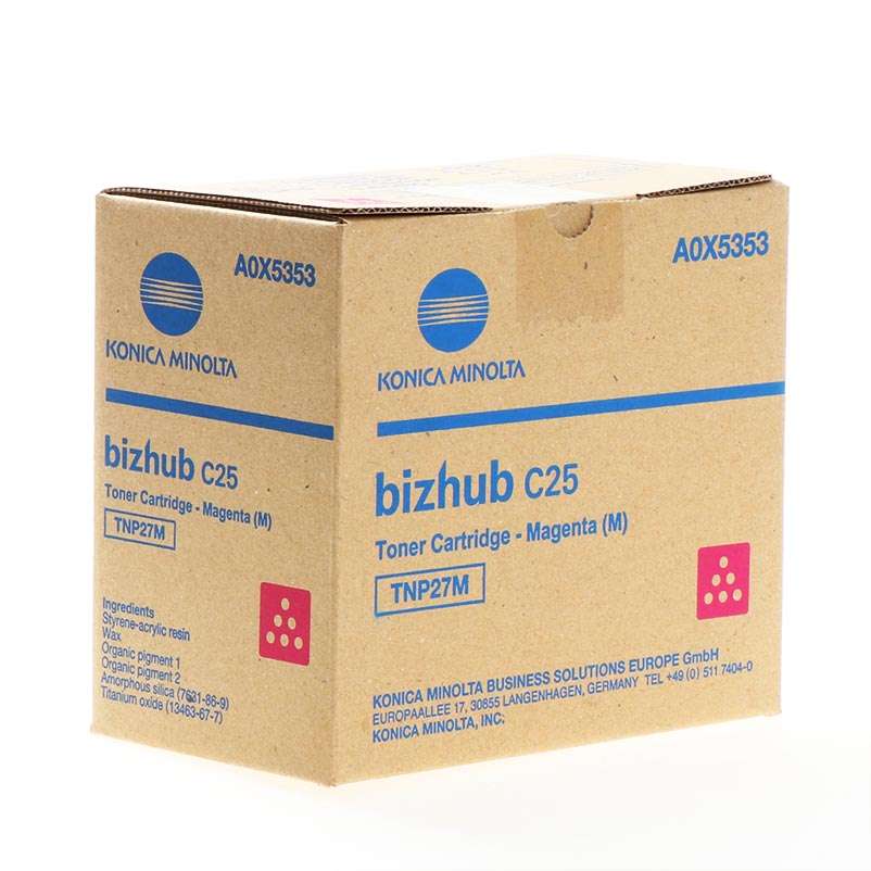 Konica Minolta TNP-27M (A0X5353) Magenta original toner