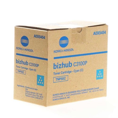 Konica Minolta TNP-50C (A0X5454) Cyan original toner