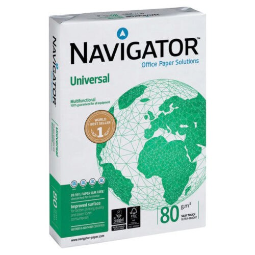 Papir fotokopirni A4 Navigator 80g Universal 500 listova Soporcel
