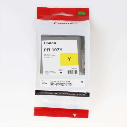 Canon PFI-107 Yellow original tinta