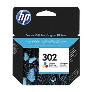 HP 302 (F6U65AE) Tricolor original tinta