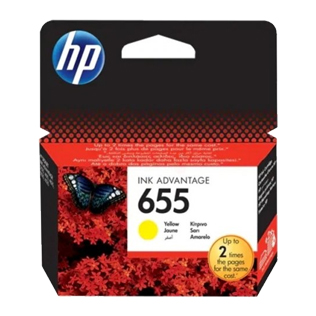 HP 655 (CZ112AE) Yellow original tinta